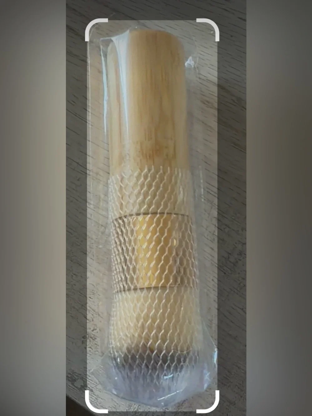 Natural Bamboo Makeup Brush - Beige